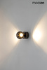 MOOSEE lampa ścienna EOS czarny chrom