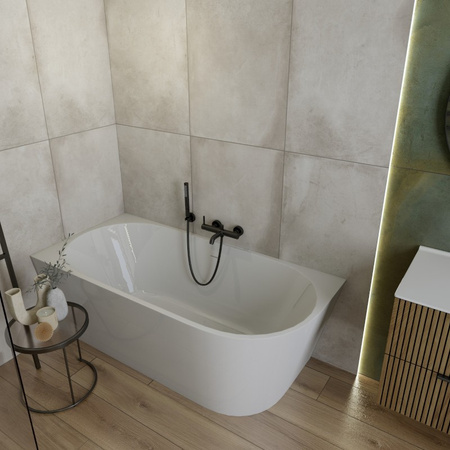 Wanna wolnostojąca przyścienna narożna Caldera 1600 Prawa