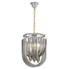 NOWOCZESNA LAMPA WISZĄCA CHROMOWANA BOSCONE D30