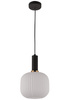 LAMPA WISZĄCA LOFT BIAŁO-CZARNA GATO