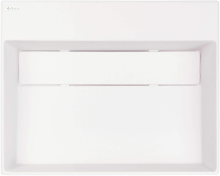 Umywalka granitowa nablatowa z miejscem na baterię - z maskownicą