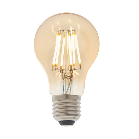 E27 LED Filament GLS 105x60mm Amber Glass