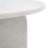 Amalfi Coffee Table White 800x800x400mm