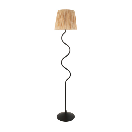 Wriggle 1 Floor Lamp Matt Black