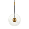 Lampa wisząca SUNBLAST - LED 20 cm, złota