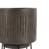 Elda Planters Pewter Set of 2