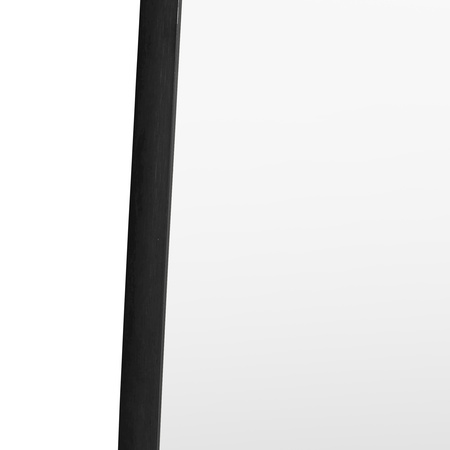 Holworth Shaped Leaner Black 700x1700mm