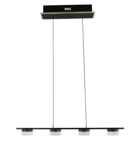 7066-502 Lampa wisząca czwórka CASSIS czarna