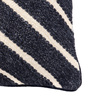 Hemsby Stripe Woven Cushion Ink 450x450mm