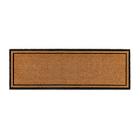 Elegancka podwójna wycieraczka z włókna kokosowego 400 x 1200 mm