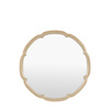 Florentine Round Mirror Champagne 700x42x700mm
