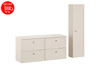 Zestaw meblowy 120cm z blatem i Szafką wysoką