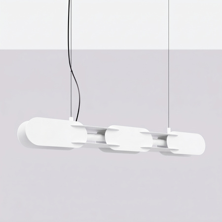 Lampa wisząca CHAIN 91 biała LED 3000K