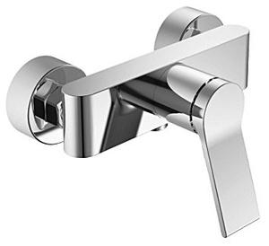 BOLERO bateria prysznicowa ścienna, rozstaw 150mm, chrom