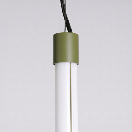 Lampa wisząca TRANG 75 zielona oliwka LED 4000K