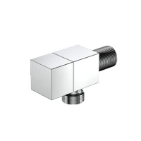 Zawór kątowy przyłączeniowy 1/2x3/8 mosiężny, chrom