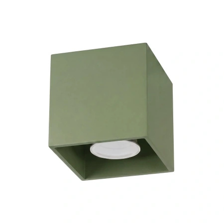 Plafon QUAD 1 zielona oliwka