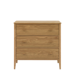 Camden 3 Drawer Chest Natural 870x450x870mm