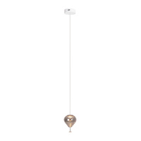 MAXLIGHT P0576 LAMPA WISZĄCA PALLONCINI 1 SMOKY GLASS