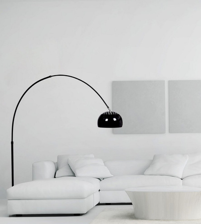 LAMPA STOJĄCA PODŁOGOWA CZARNA AZURRO C1