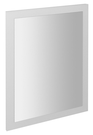 NIROX Lustro w ramie 60x80cm, biały połysk