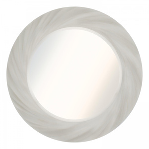 Barley Twist Mirror Off White 700x30x700mm