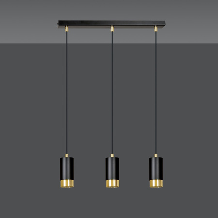 FUMIKO 3 BL/GOLD