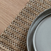 Striped Jute Placemats 4pk 350x450mm