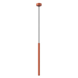 Lampa wisząca ARCHE 1 ochra czerwona