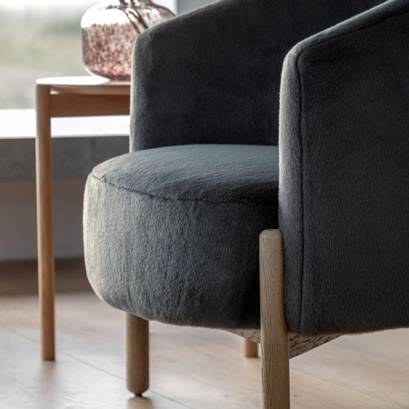 Tindon Armchair Alaska Graphite 710x750x790mm