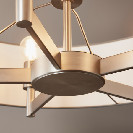 Grande 5 Pendant Light Matt Nickel