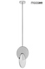 MOOSEE lampa wisząca DISCO srebrna