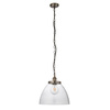 Hansen Grand 1 Pendant Light Brushed Silver