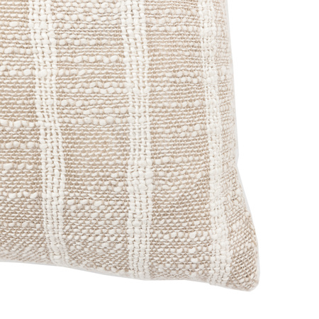 Melford Stripe Cushion Sand 450x450mm
