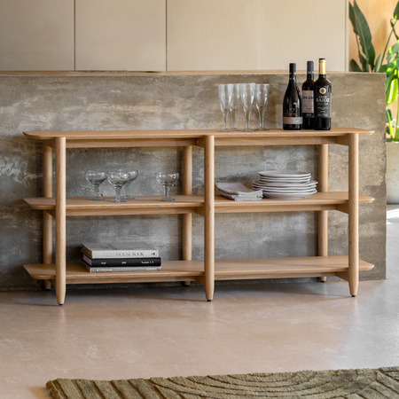 Hatfield Open Display Natural 1500x380x700mm