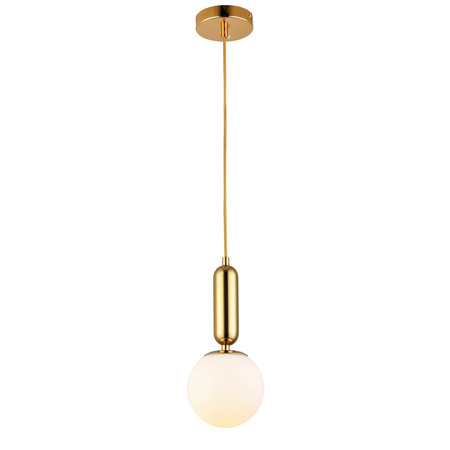 Lampa wisząca UNO złota połysk 20 cm