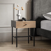 Hyland 1 Drawer Bedside 400x400x500mm