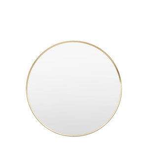 Holworth Round Mirror Gold 600x35x600mm
