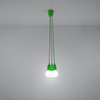 Lampa wisząca DIEGO 3 zielony