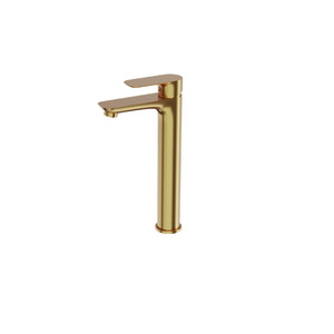 Bateria umywalkowa wysoka Spark Brushed Gold (35mm)