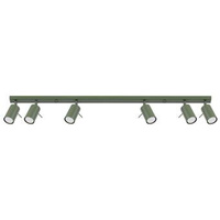 Plafon RING 6L zielony oliwkowy