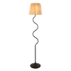 Wriggle 1 Floor Lamp Matt Black