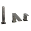 Bateria wannowa 3-otworowa, gun metal