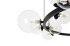 MOOSEE lampa wisząca ALURE 120 czarna