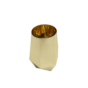 KARE komplet 4 szklanek DIAMOND 510 ml złoty