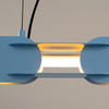 Lampa wisząca CHAIN 158 błękitna LED 3000K