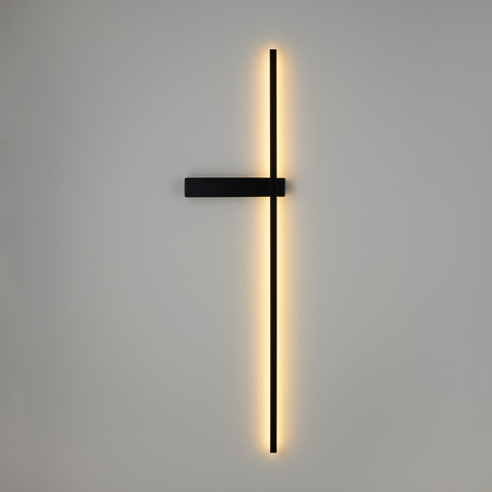 Lampa ścienna SOUL LED czarna 90 cm