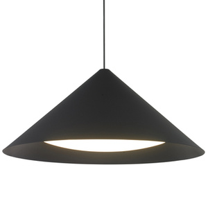 Lampa wisząca TRIANGOLO LED czarna 65 cm