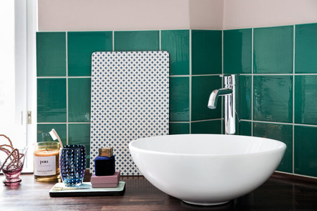 Bateria umywalkowa - Wysoka chrom