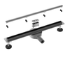 Odpływ liniowy slim & low proline gunmetal 70cm